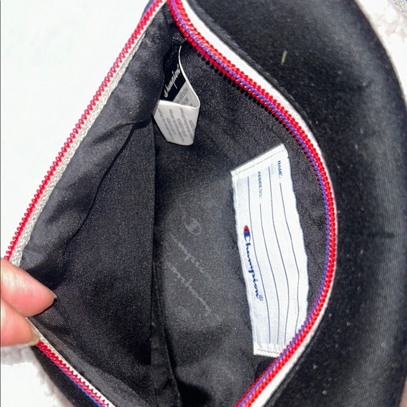 Champion Black Belt Bag with Sporty Striped Strap - Picture 6 of 6